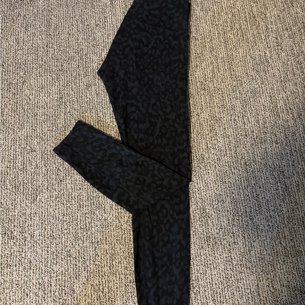 lululemon Black Camo Leggings